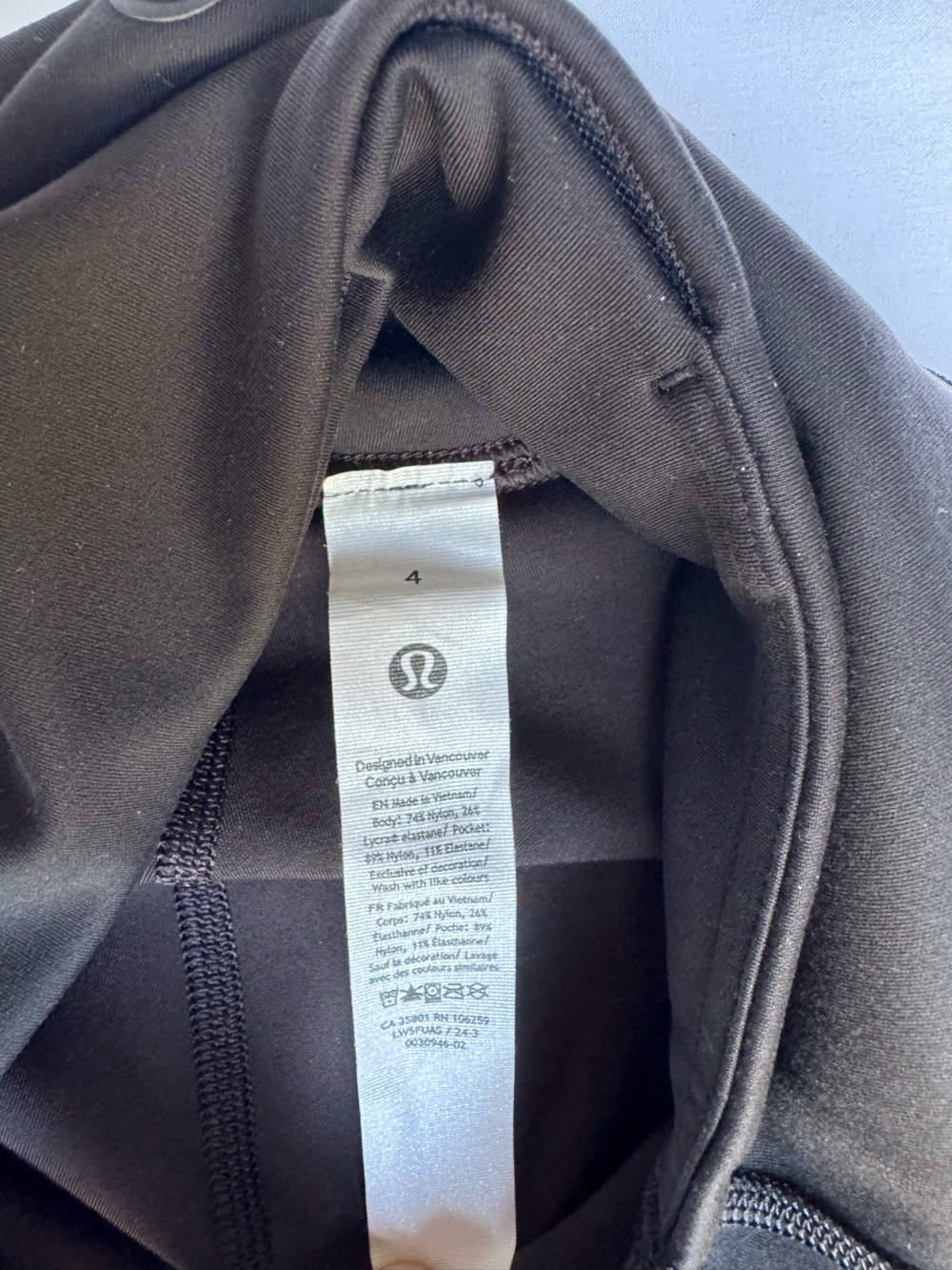 Lululemon Women's Wunder Under Smooth Cover Leggings Size 4 - Picture 4 of 7